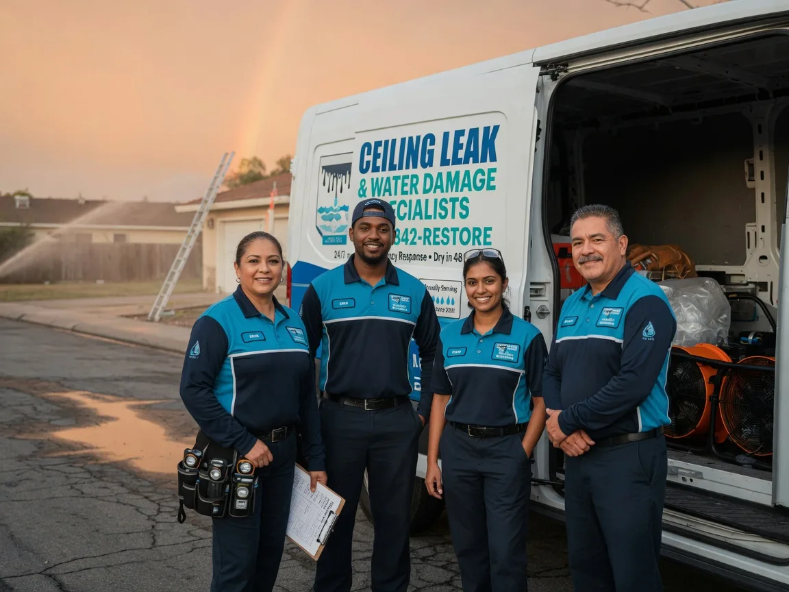 Ceiling Leak Cleanup company in Lyman, ME